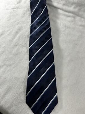 Boss Striped Classic Silk Tie - Made in Italy